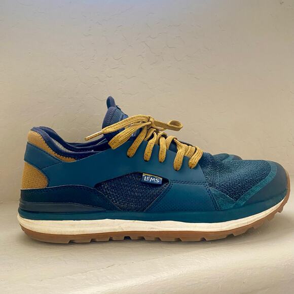 LEMS Other - Lems Mesa Coastal Shoe Men’s Size 12 Blue Barefoot Minimalist Hiking Walking
